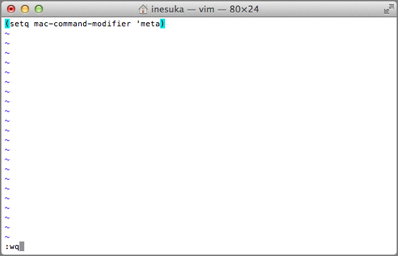 Creating the .emacs configuration file